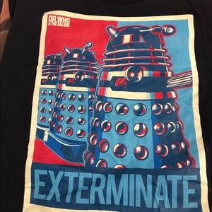 Daley’s Dr who tee shirt